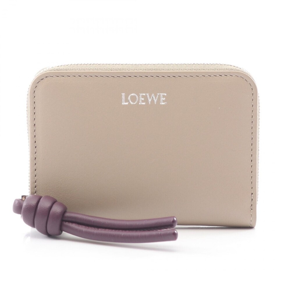 Loewe Zip Coin Cem1Zcpx02 Leather Beige #277485L40B